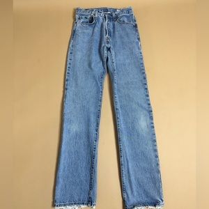 28" x 33" Vintage Levis 501s